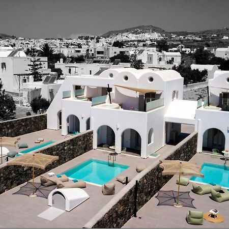 Modern Dome Homes Of Santorini Períssa Eksteriør bilde