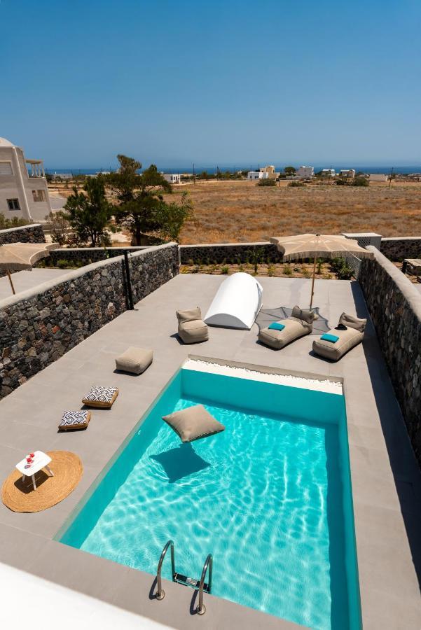 Modern Dome Homes Of Santorini Períssa Eksteriør bilde